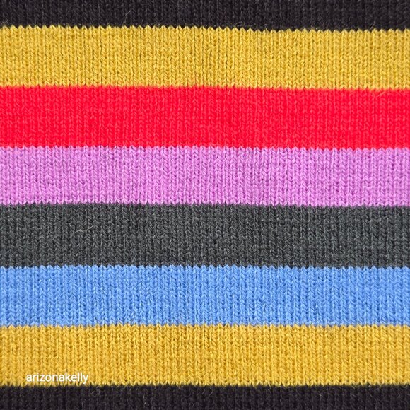 NWT Kate Spade Multi Stripe Wool Blend Scarf - Picture 5 of 12